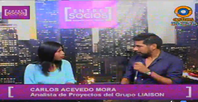 Analista de proyectos del Grupo Liaison es entrevistado en programa de TV Peruana