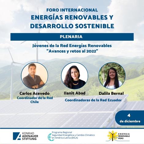 Consultor del Grupo Liaison participa en foro internacional de energía renovables